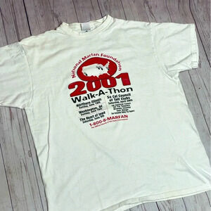 Vintage Y2K Fruit of the Loom Shirt Graphic VTG Tshirt‎ 100% Cotton T-shirt
